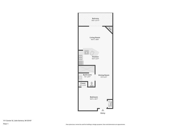 111 Center STREET #324, Lake Geneva, WI 53147