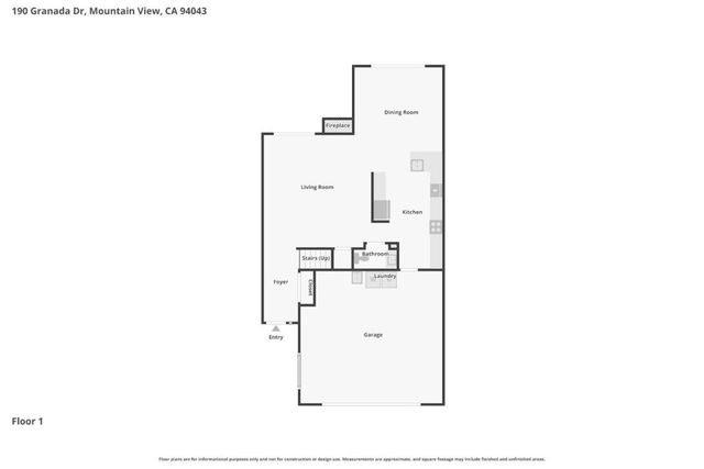 190 Granada Drive, Mountain View, CA 94043