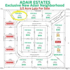 552 SE Adair Estates Circle, Adair, OK 74330