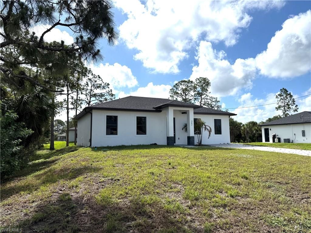 347 Rancho AVE, LEHIGH ACRES, FL 33974 — exterior