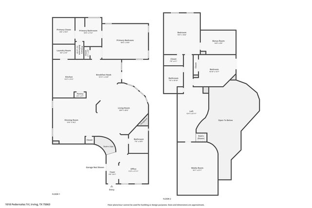 1018 Pedernales Trail, Irving, TX 75063