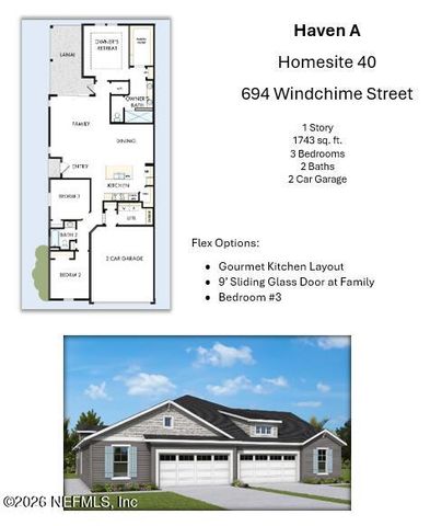 694 WINDCHIME Street, Yulee, FL 32097