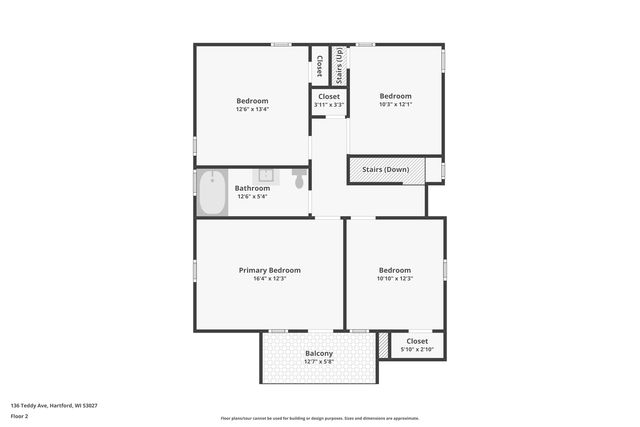 136 Teddy AVENUE, Hartford, WI 53027