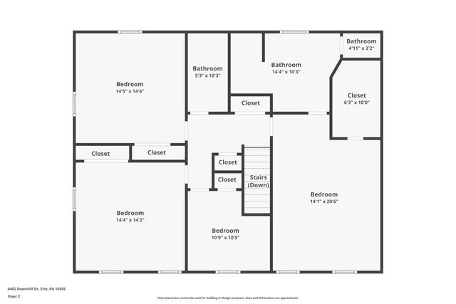 6402 DOWNHILL Drive, Erie, PA 16505