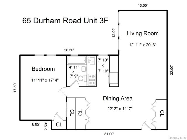 65 Durham Road 3F, Bronxville, NY 10708