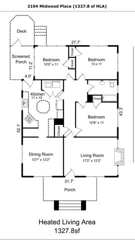 2104 Midwood Place, Charlotte, NC 28205