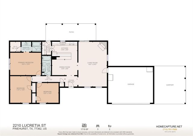 2210 Lucretia Street, Pinehurst, TX 77362