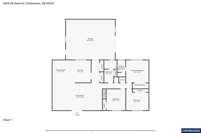 8470 SE Hood St, Clackamas, OR 97015