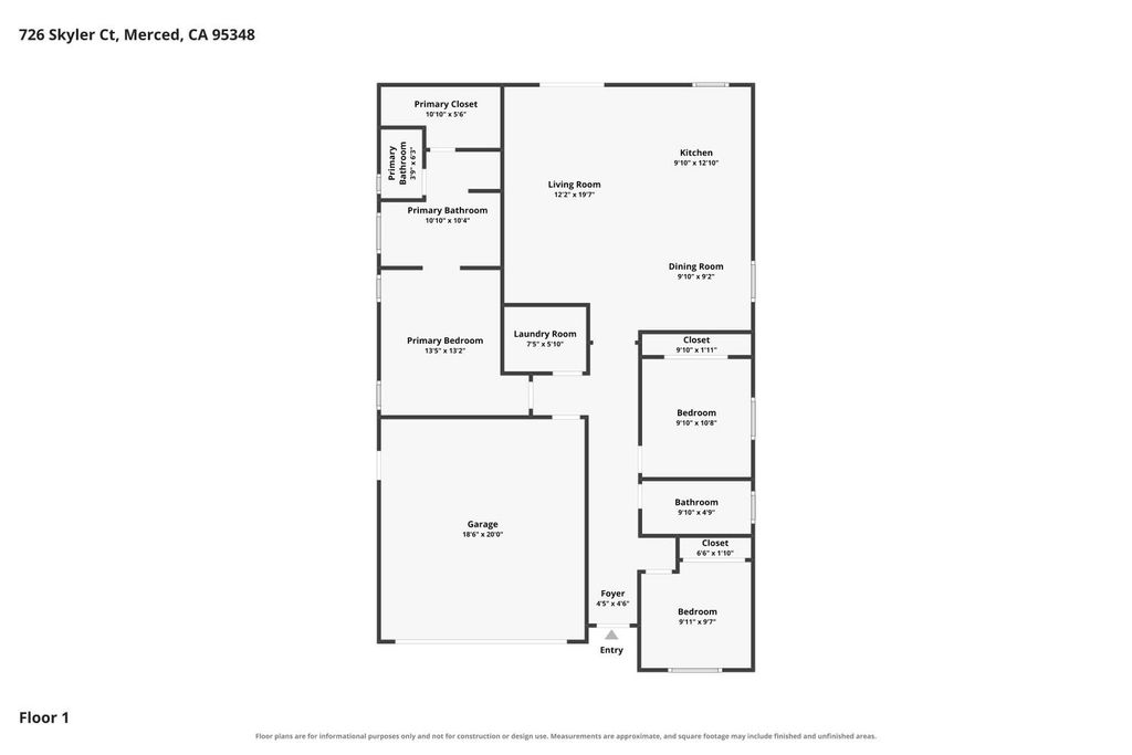 Image 43 of property listing at 726 Skyler, Merced, CA 95348