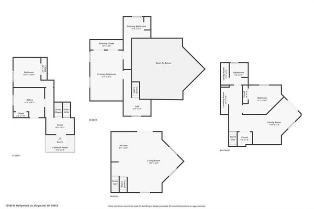 13449N Hollywood Lane, Hayward, WI 54843