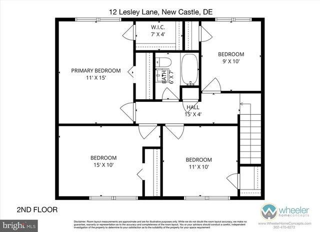 12 LESLEY LN, New Castle, DE 19720