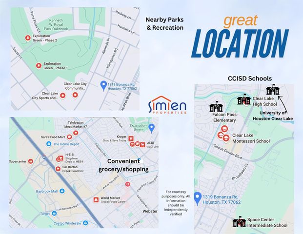 1319 Bonanza Road, Houston, TX 77062