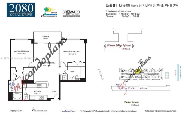 2080 S OCEAN DRIVE LPH06, Hallandale Beach, FL 33009