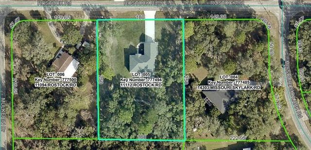 11112 ROSTOCK ROAD, Weeki Wachee, FL 34614