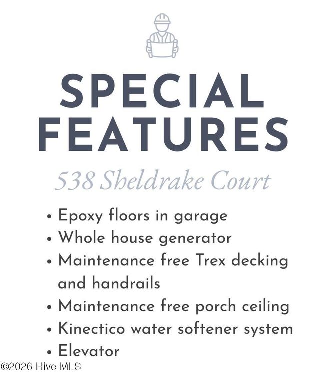 Image 38 of property listing at 538 Sheldrake Court, Beaufort, NC 28516