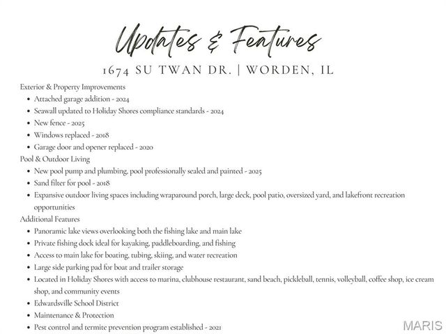 1674 Su Twan Drive, Worden, IL 62097