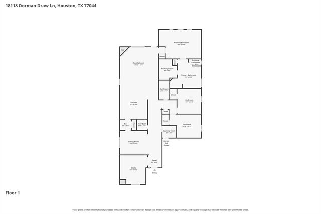 18118 Dorman Draw Lane, Houston, TX 77044