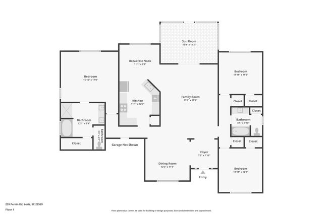 259 Perrin Rd., Loris, SC 29569