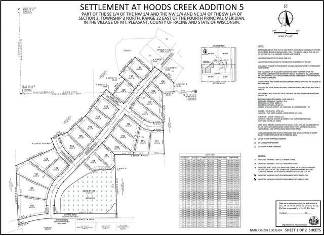 Lt128 HOODS CREEK PATH, Mount Pleasant, WI 53406