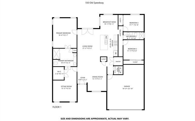 550 Old Speedway Drive NW, Concord, NC 28027