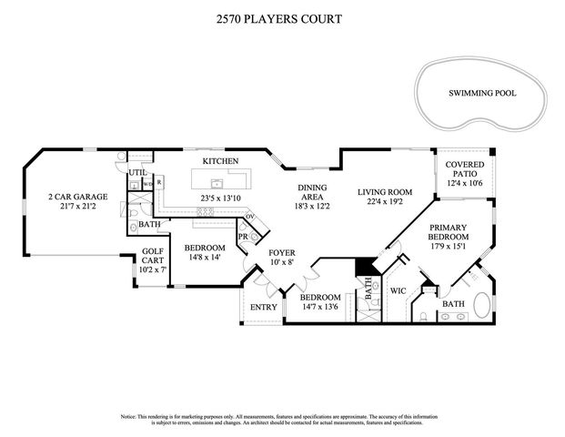 2570 Players Court, Wellington, FL 33414