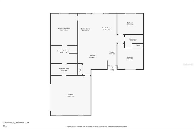 100 FAIRWAY CIRCLE, Umatilla, FL 32784