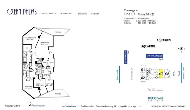 3101 S Ocean Drive 1807, Hollywood, FL 33019