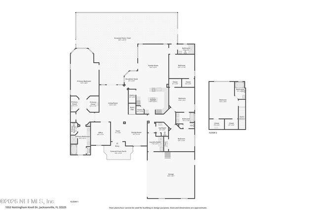 1553 NOTTINGHAM KNOLL Drive, Jacksonville, FL 32225