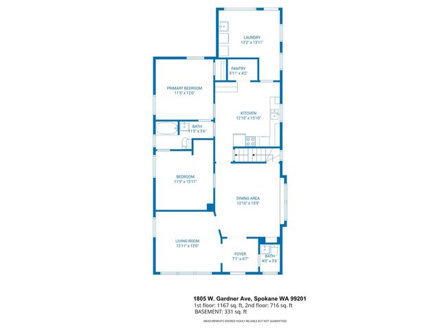 1805 W Gardner Ave, Spokane, WA 99201