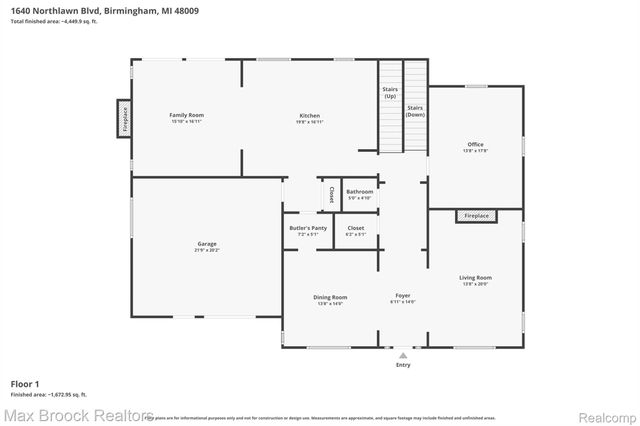 1640 Northlawn Boulevard, Birmingham, MI 48009