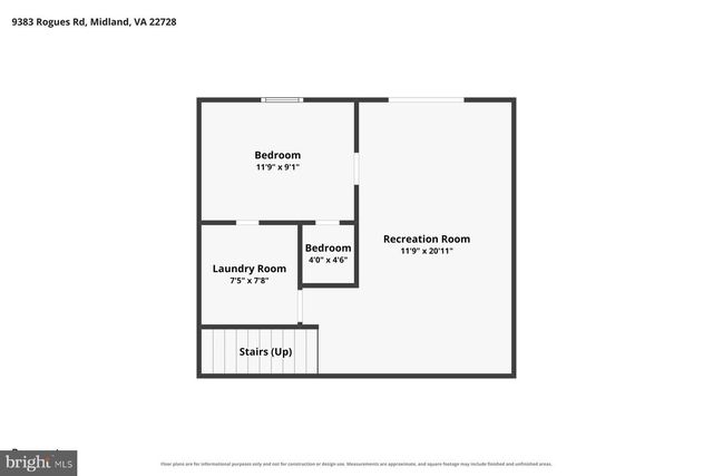 9383 ROGUES RD, Midland, VA 22728