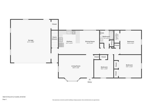 10321 W Church STREET, Franklin, WI 53132
