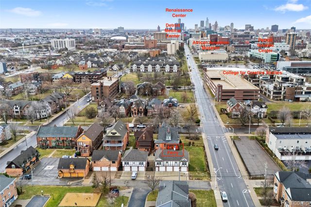 411 E Ferry Street, Detroit, MI 48202