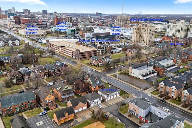 411 E Ferry Street, Detroit, MI 48202