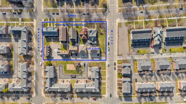 411 E Ferry Street, Detroit, MI 48202