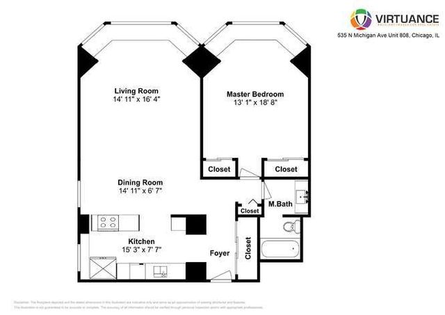 535 N Michigan Avenue 808, Chicago, IL 60611