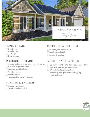 4915 Boundview Court, Summerville, SC 29485
