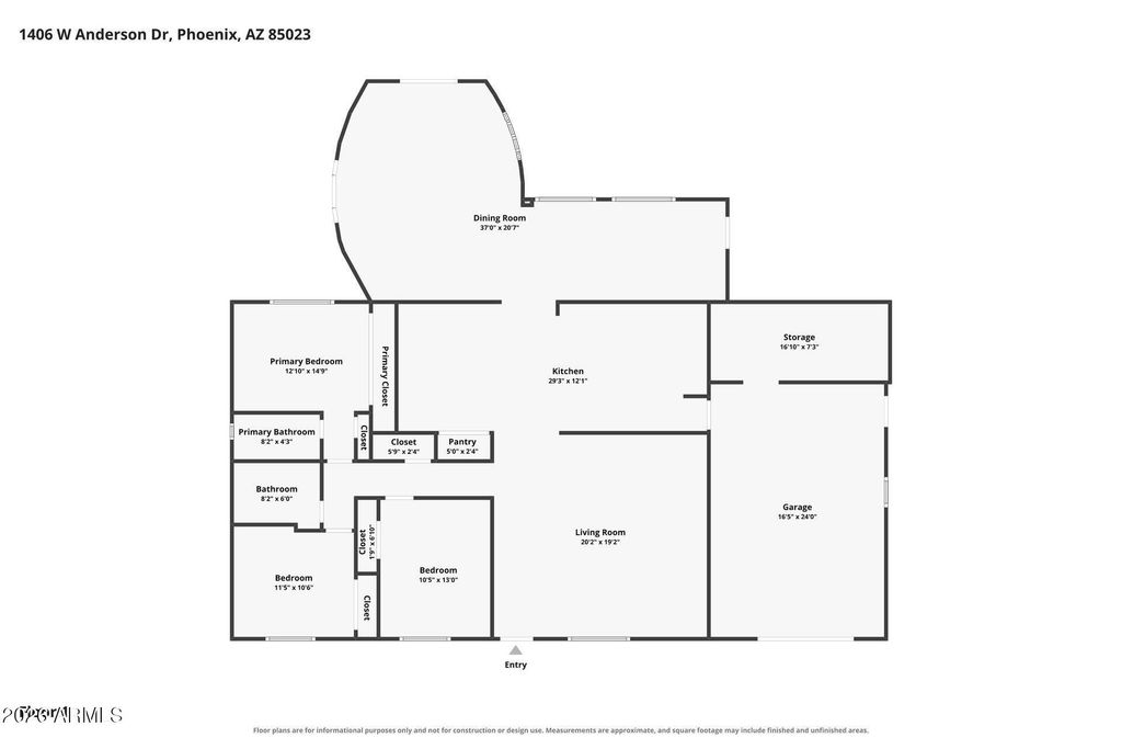 1406 W ANDERSON Drive, Phoenix, AZ 85023 — photo 3