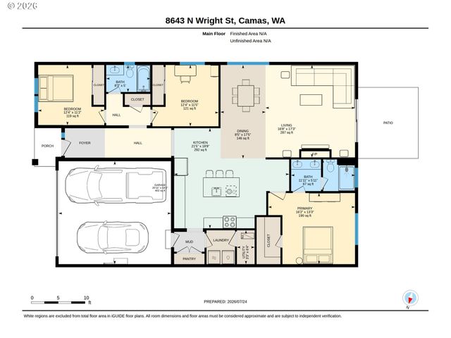 8643 N WRIGHT St, Camas, WA 98607