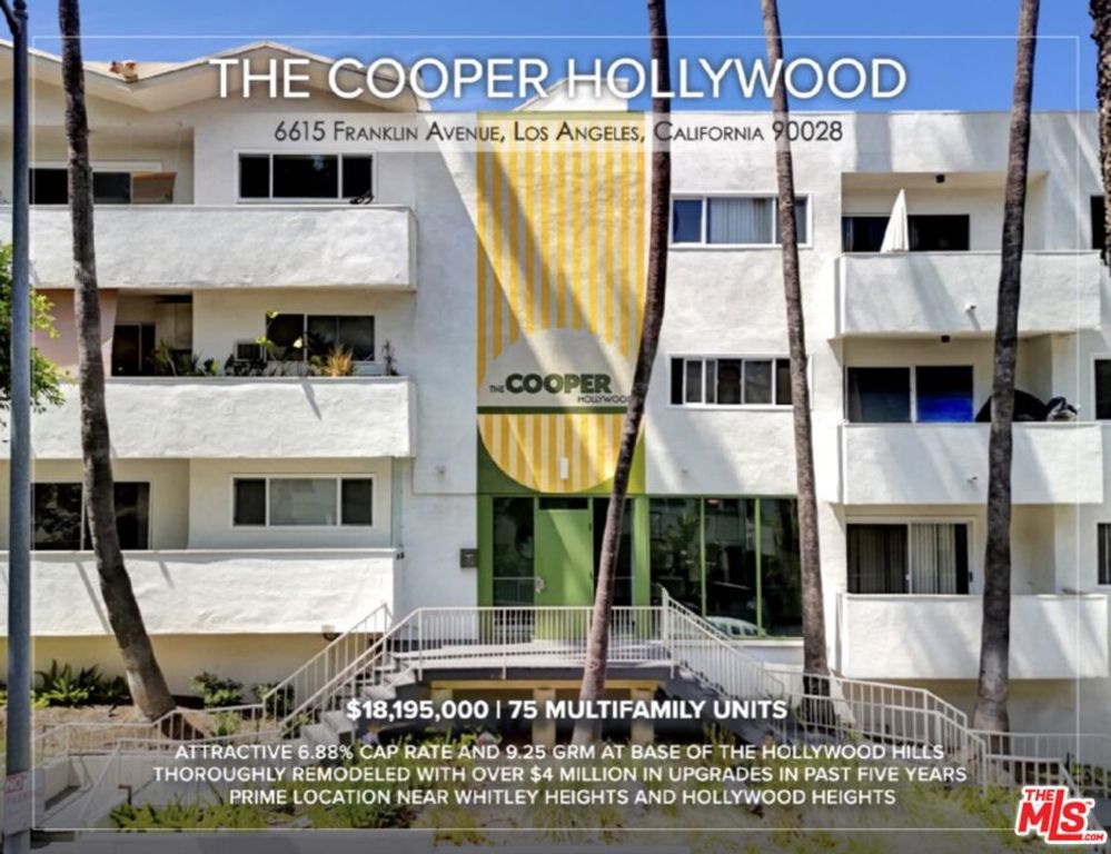 Image 1 of property listing at 6615 Franklin Avenue, Los Angeles, CA 90028