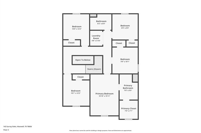 142 SURREY OAKS, Maxwell, TX 78656