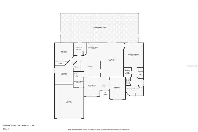 906 S LAKE LINDLEY DRIVE, Deland, FL 32724