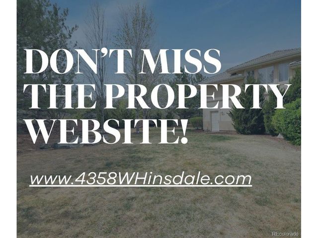 4358 W Hinsdale Ave, Littleton, CO 80128