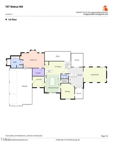 707 Walnut Hill Drive, Hillsborough, NC 27278