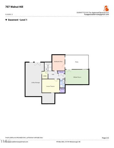 707 Walnut Hill Drive, Hillsborough, NC 27278