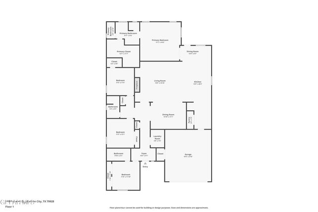 869 Eastwell Drive, Horizon City, TX 79928