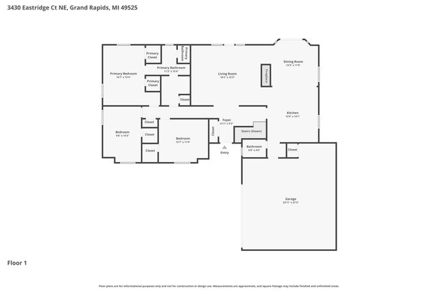 3430 Eastridge Court NE, Grand Rapids, MI 49525