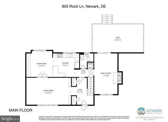 805 ROCK LN, Newark, DE 19713