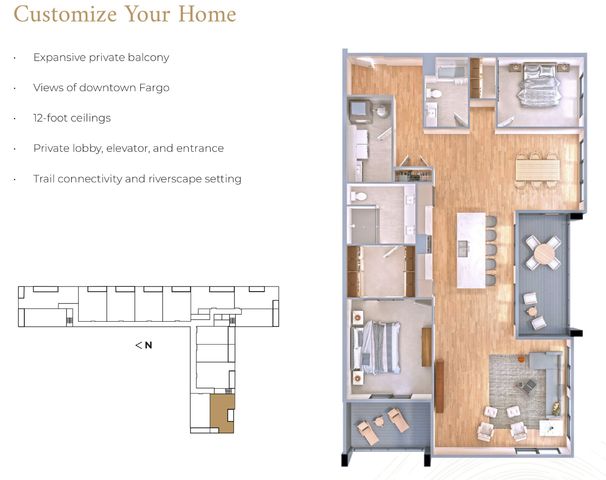 505 OAK Street N 513, Fargo, ND 58102