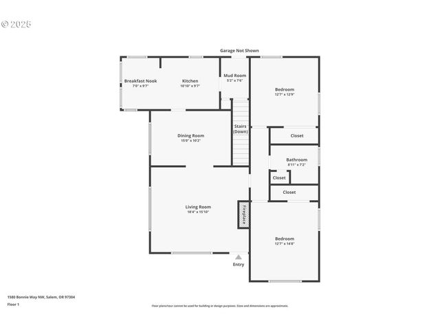 1580 BONNIE Way, Salem, OR 97304